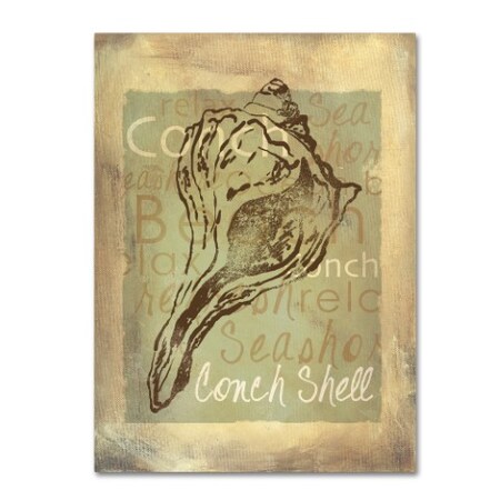 Trademark Fine Art Fiona Stokes-Gilbert ' Shore Life III' Canvas Art, 18x24 ALI13500-C1824GG